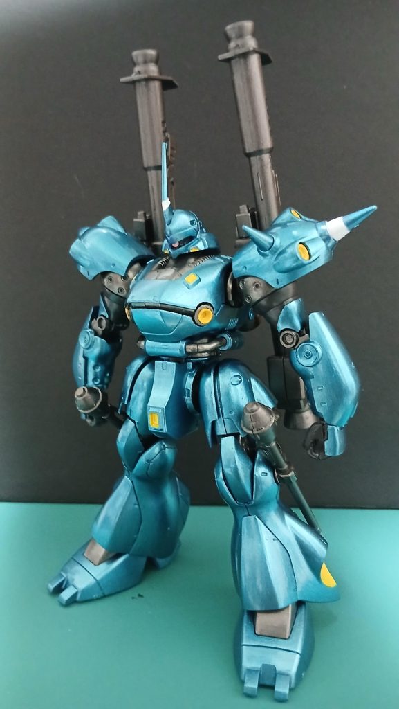 作品名：ケンプファービフォーアフター<p>艶消しトップコート前です これはこれで光沢でてて よかったかな🤔？</p>
