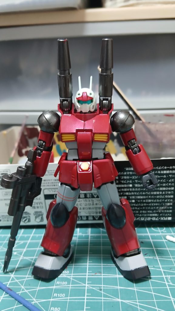 作品名：ガンキャノンビフォーアフター<p>ケンプファーに引き続きガンキャノンの ビフォーです</p>

