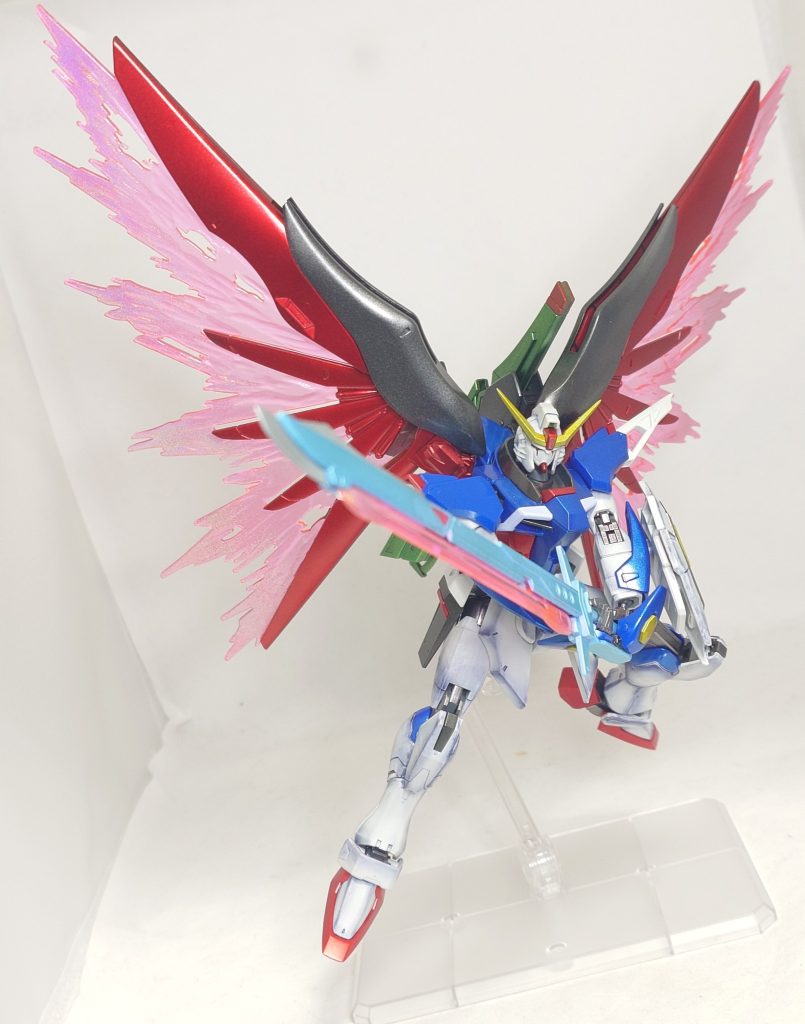 ここからは光の翼を展開し、好きなポーズと説明を少し🤏