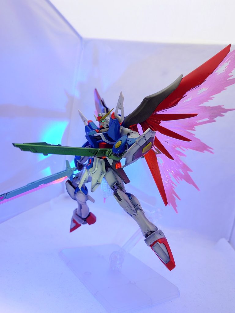 【メタリック塗装】デスティニーガンダム–5枚目/制作者：ライカ