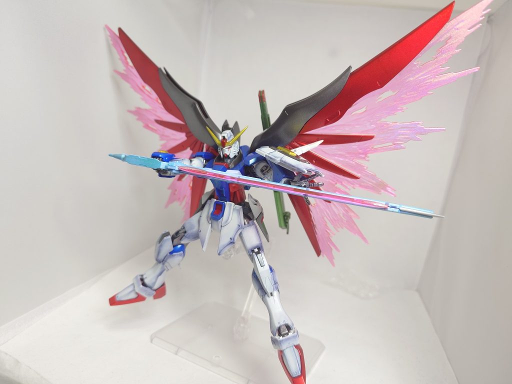 【メタリック塗装】デスティニーガンダム–3枚目/制作者：ライカ