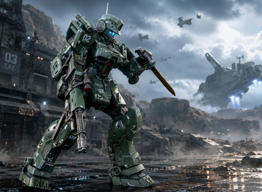 60歳からのガンプラ、やっぱりジムでしょ！