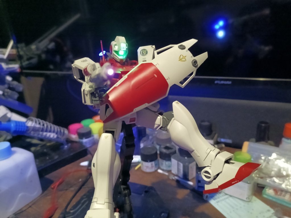 銃口はホワイトに蛍光ピンク👍