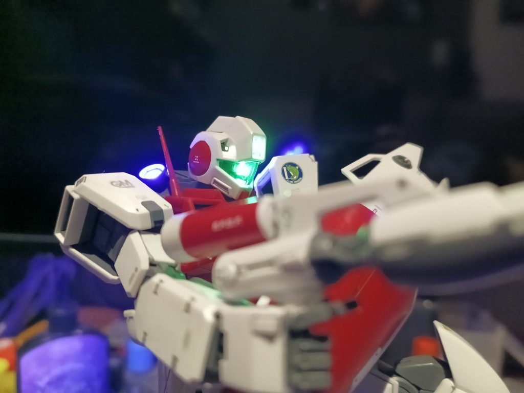 MG ジム•コマンド 宇宙戦仕様 LED組込み