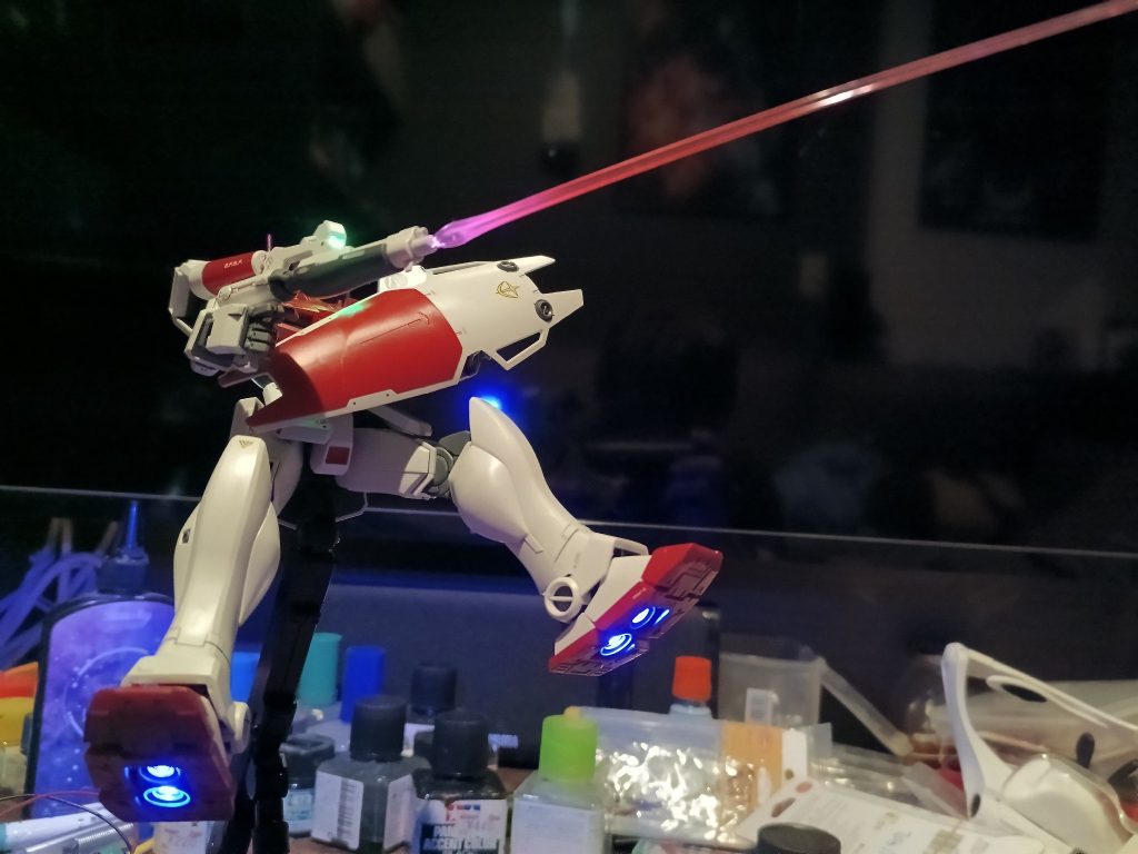 MG ジム•コマンド 宇宙戦仕様 LED組込み–6枚目/制作者：福田 義康
