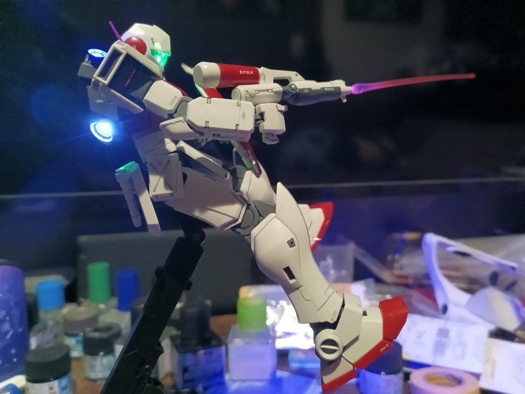 MG ジム•コマンド 宇宙戦仕様 LED組込み–5枚目/制作者：福田 義康