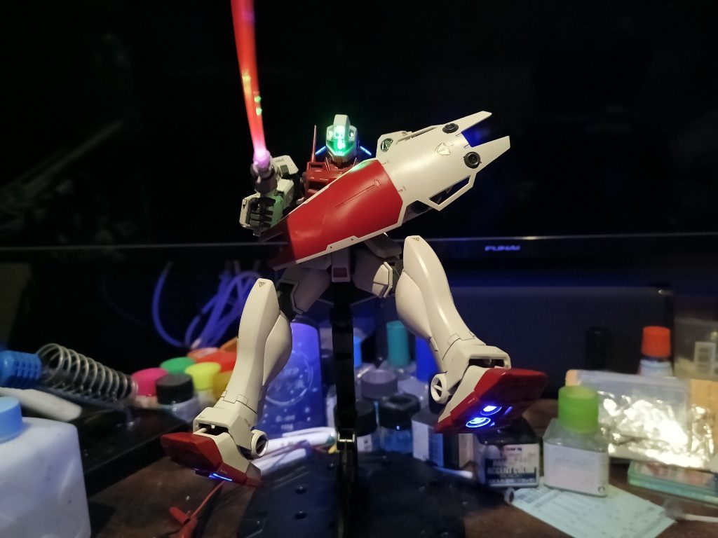 MG ジム•コマンド 宇宙戦仕様 LED組込み–7枚目/制作者：福田 義康