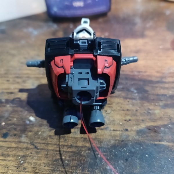 久々にガンダムフェイスの組込み‼️👍多分前回と違う😅💦💦予定LEDはこれで終了です👍‼️（7枚目）