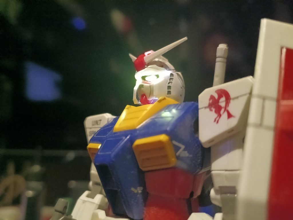 過去作 MG RX-78-2ガンダム LED組込み