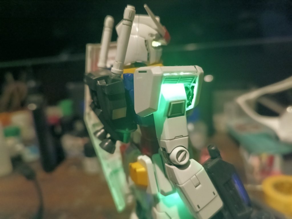 過去作 MG RX-78-2ガンダム ver.1.5 LED組込み