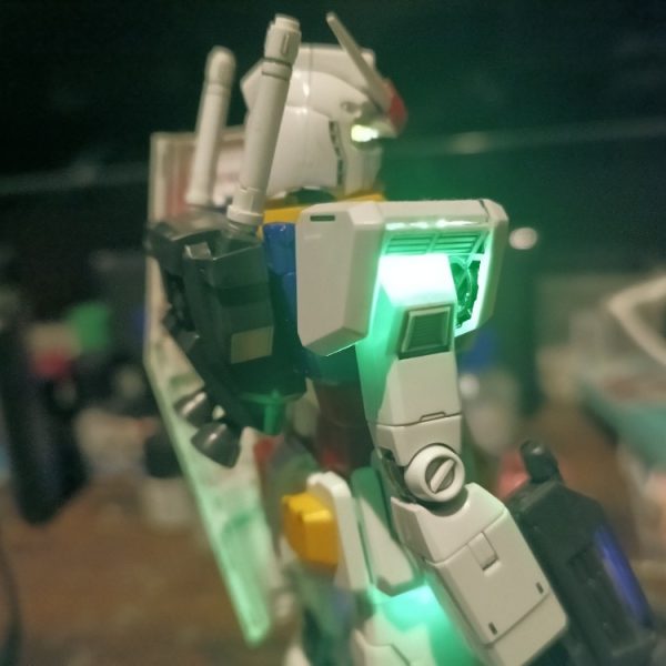 過去作 MG RX-78-2ガンダム ver.1.5 LED組込み
