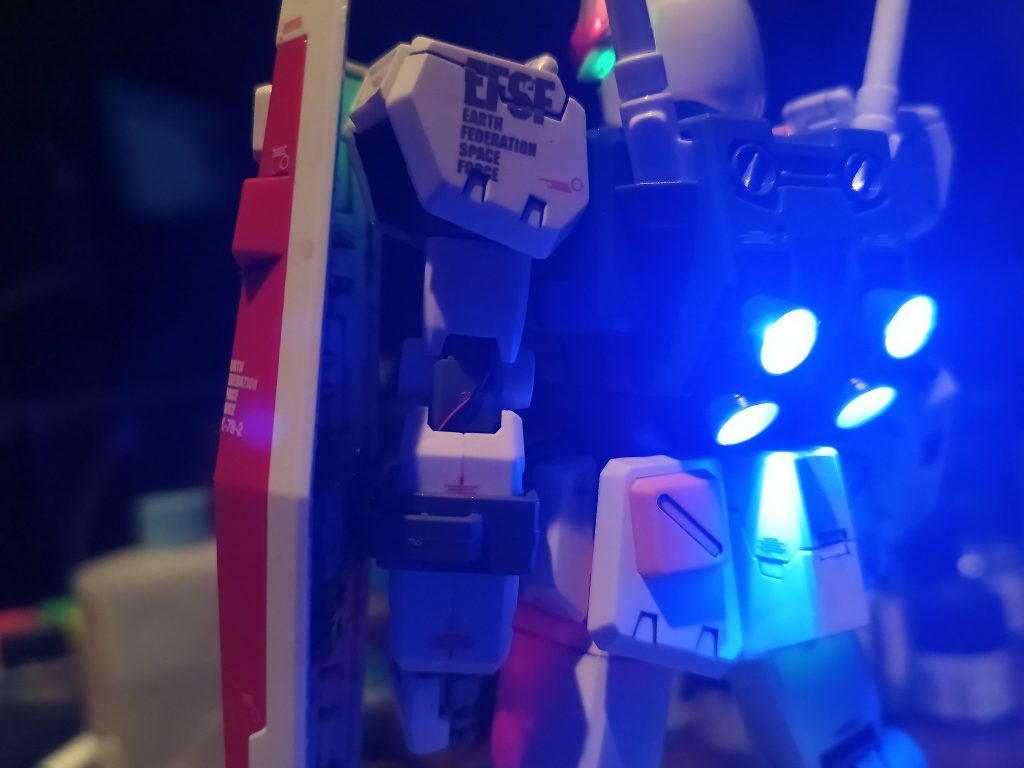 過去作 MG RX-78-2ガンダム ver.Ka LED組込み–6枚目/制作者：福田 義康