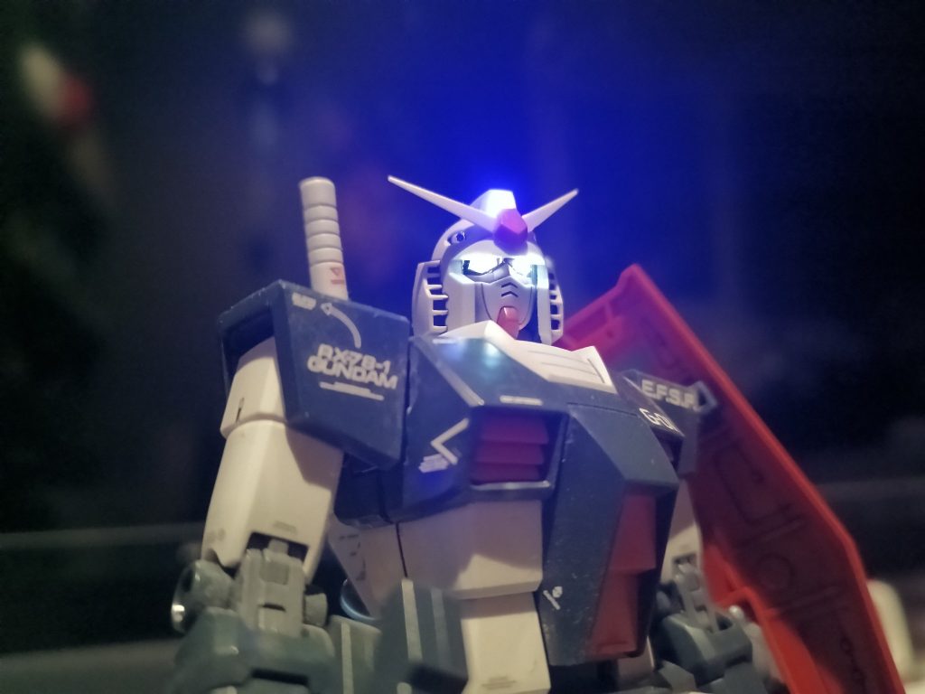 過去作 MG RX-78-1 プロトタイプガンダム LED組込み