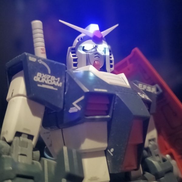 過去作 MG RX-78-1 プロトタイプガンダム LED組込み