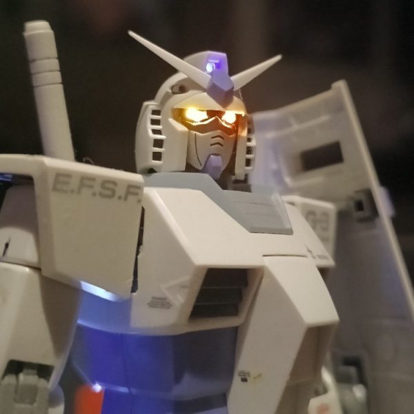 過去作 MG RX-78-3 G-3ガンダム ver.2.0 LED組込み