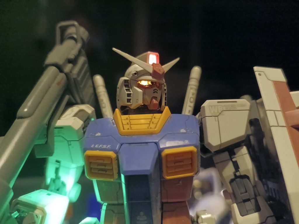 過去作 MG RX-78-2ガンダム OYWver. LED組込み