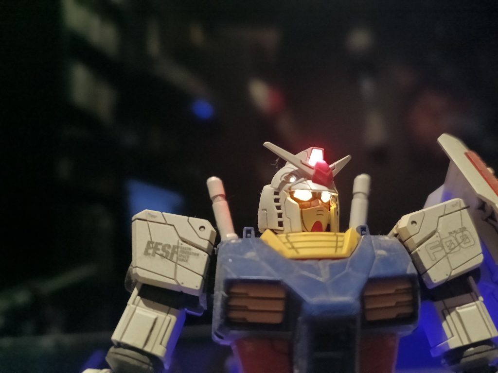 過去作 1/100 RX-78F00 ガンダム LED組込み