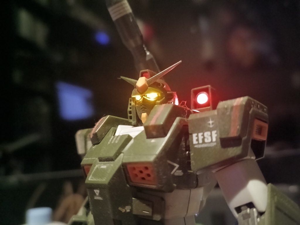 過去作 MG フルアーマーガンダム LED組込み