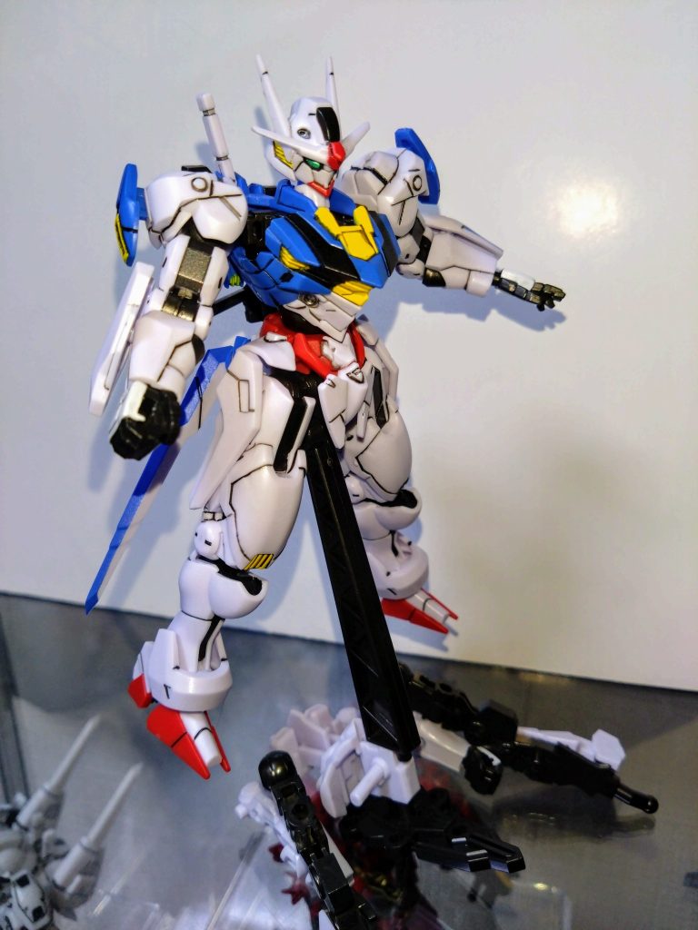 GフレームFA　ガンダムエアリアル–7枚目/制作者：基本筆塗り部分塗装仕様