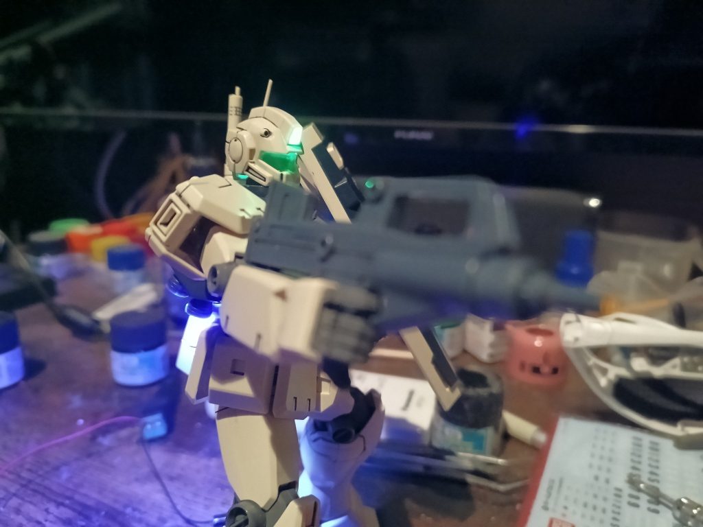 MG ジム改 LED組込み–3枚目/制作者：福田 義康