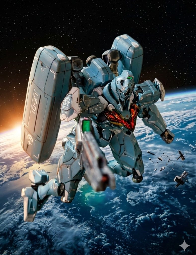 60歳からのガンプラ、第4弾はガンダム　ルブリス　量産試作機！