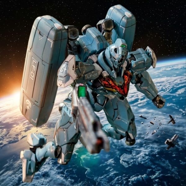 60歳からのガンプラ、第4弾はガンダム　ルブリス　量産試作機！
