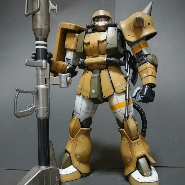 《MS-06J ザク2J型 アフリカ戦線仕様》MGザクⅡ ver.2