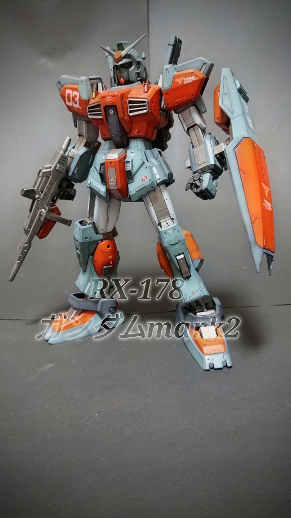 《RX-178 ガンダムMARK Ⅱ プロトタイプカラー》MGガンダムMARK Ⅱ Ⅱver.2