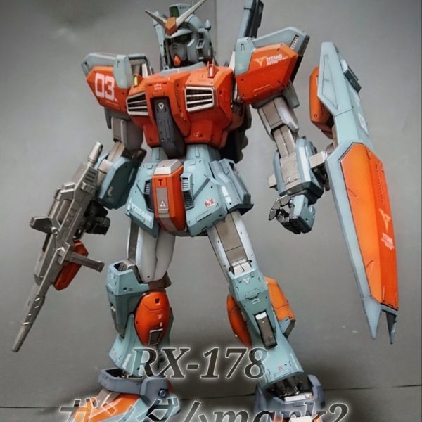 《RX-178 ガンダムMARK Ⅱ プロトタイプカラー》MGガンダムMARK Ⅱ Ⅱver.2