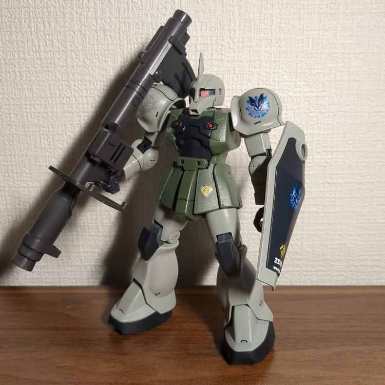 ゲラート・シュマイザー専用ザクⅠ (練習版 ver 2.0)｜BZB Gunpla Mec