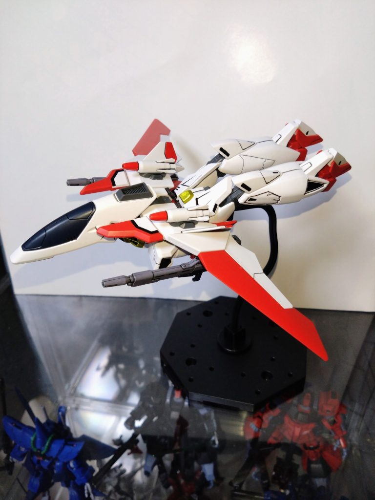 HGAW　ガンダムエアマスター–3枚目/制作者：基本筆塗り部分塗装仕様