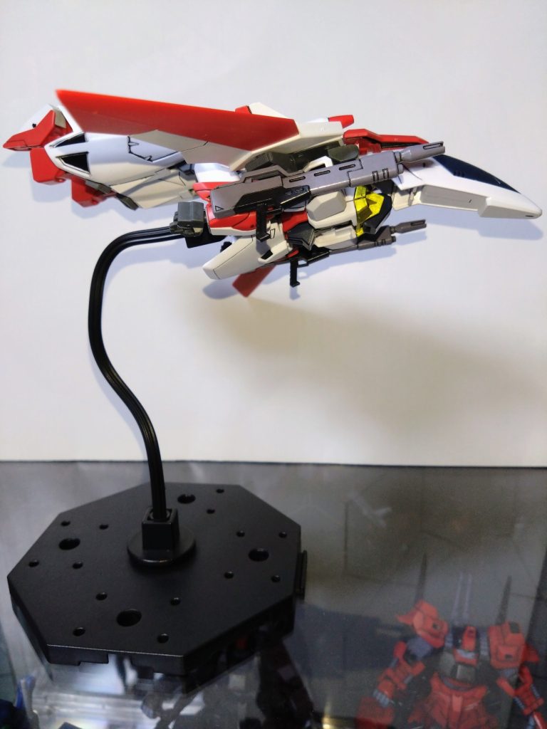 HGAW　ガンダムエアマスター–4枚目/制作者：基本筆塗り部分塗装仕様