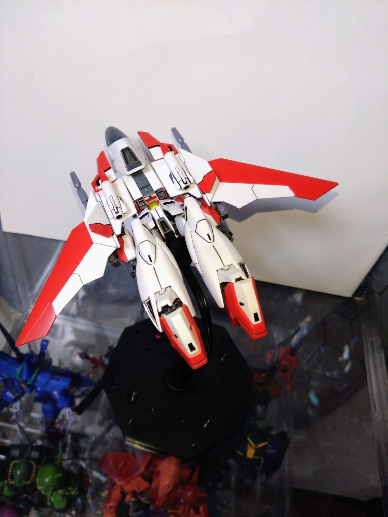 HGAW　ガンダムエアマスター–5枚目/制作者：基本筆塗り部分塗装仕様