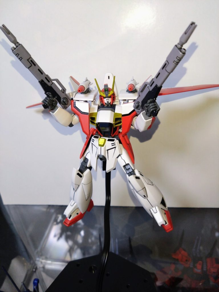 HGAW　ガンダムエアマスター–7枚目/制作者：基本筆塗り部分塗装仕様