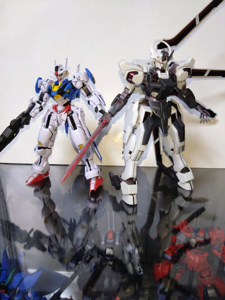 GフレームFA風　HG　ガンダムシュバルゼッテ–5枚目/制作者：基本筆塗り部分塗装仕様