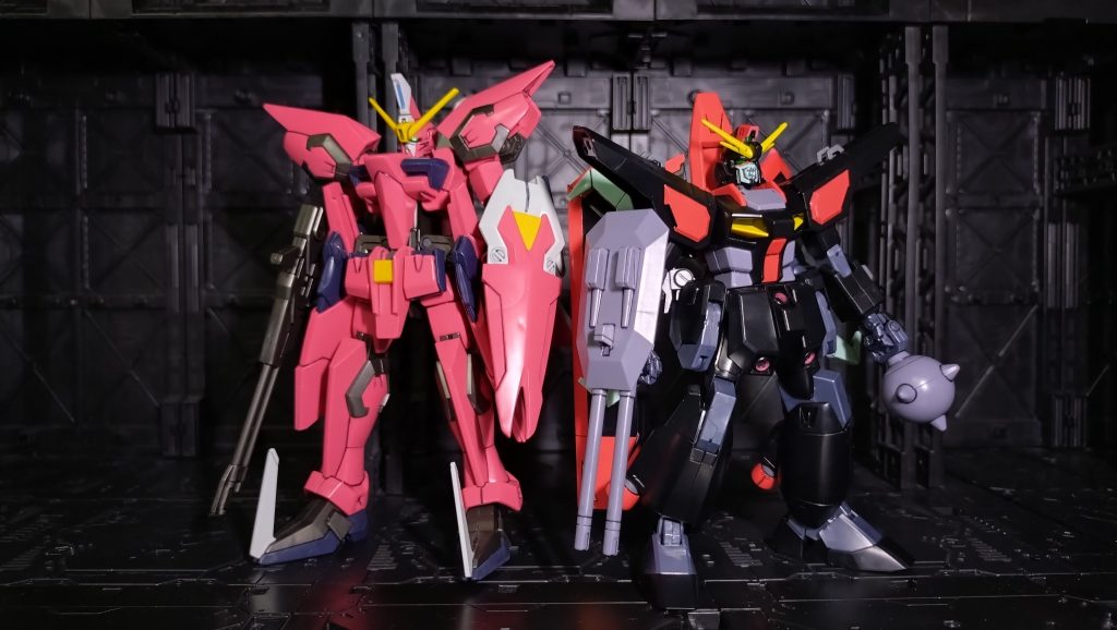 系譜であるイージスとのツーショット