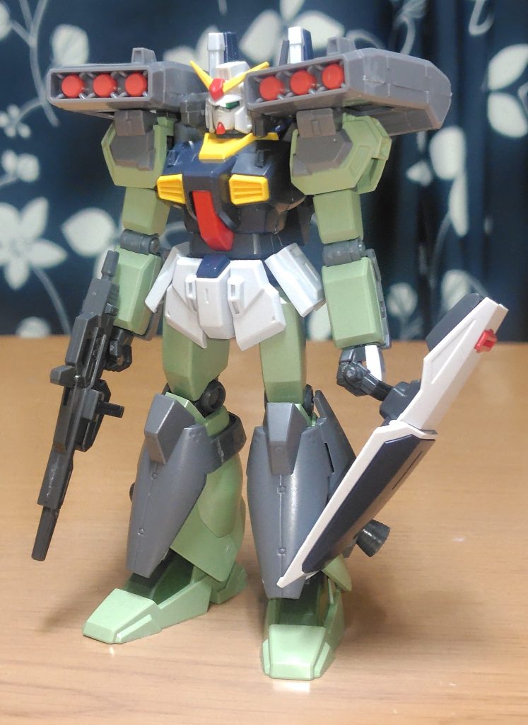 Mk-ⅡのEP方式のビームライフルと盾にスタークジェガンの追加火力も装備して。