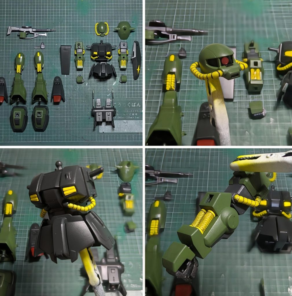 BANDAI 1/144スケールモデルHGUC RMS-106 HI-ZACK–9枚目/制作者：wind1971