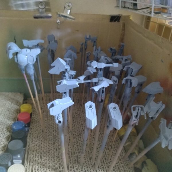 １００分1フルメカニクスバルバトス製作