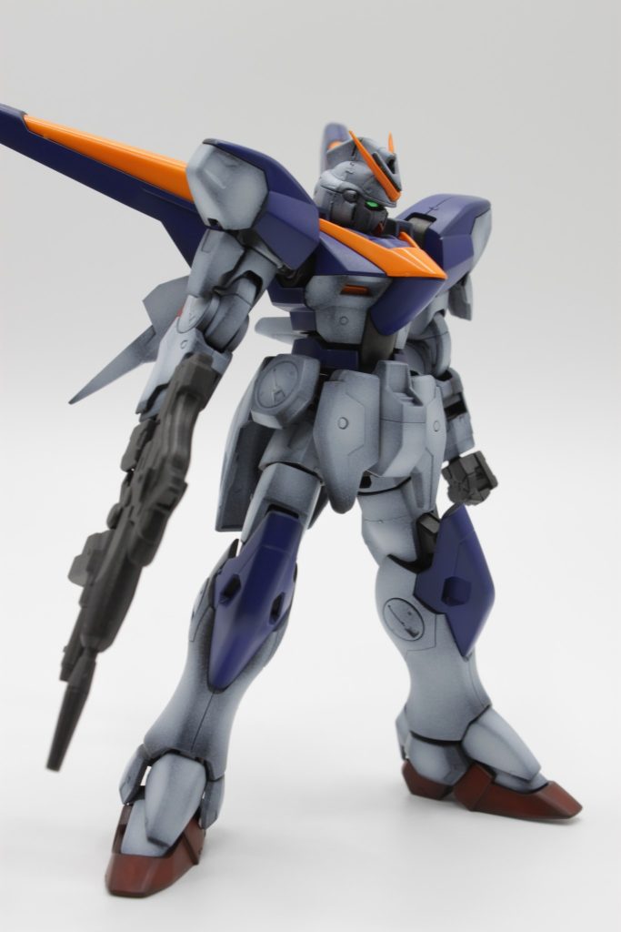 HG V2ガンダム　黒立ち上げ全塗装