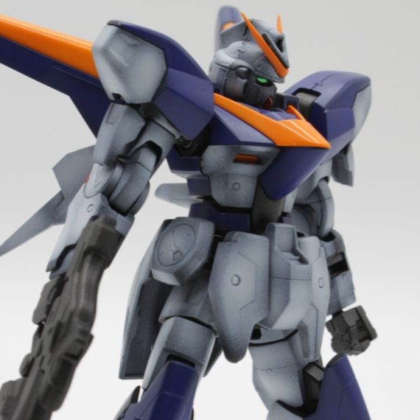 HG V2ガンダム　黒立ち上げ全塗装