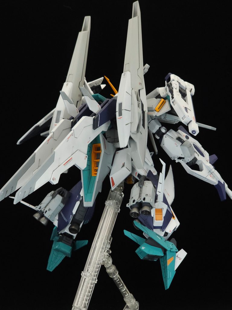 シェルフノズルはガンダムハルートの大型ブースターを流用&nbsp;