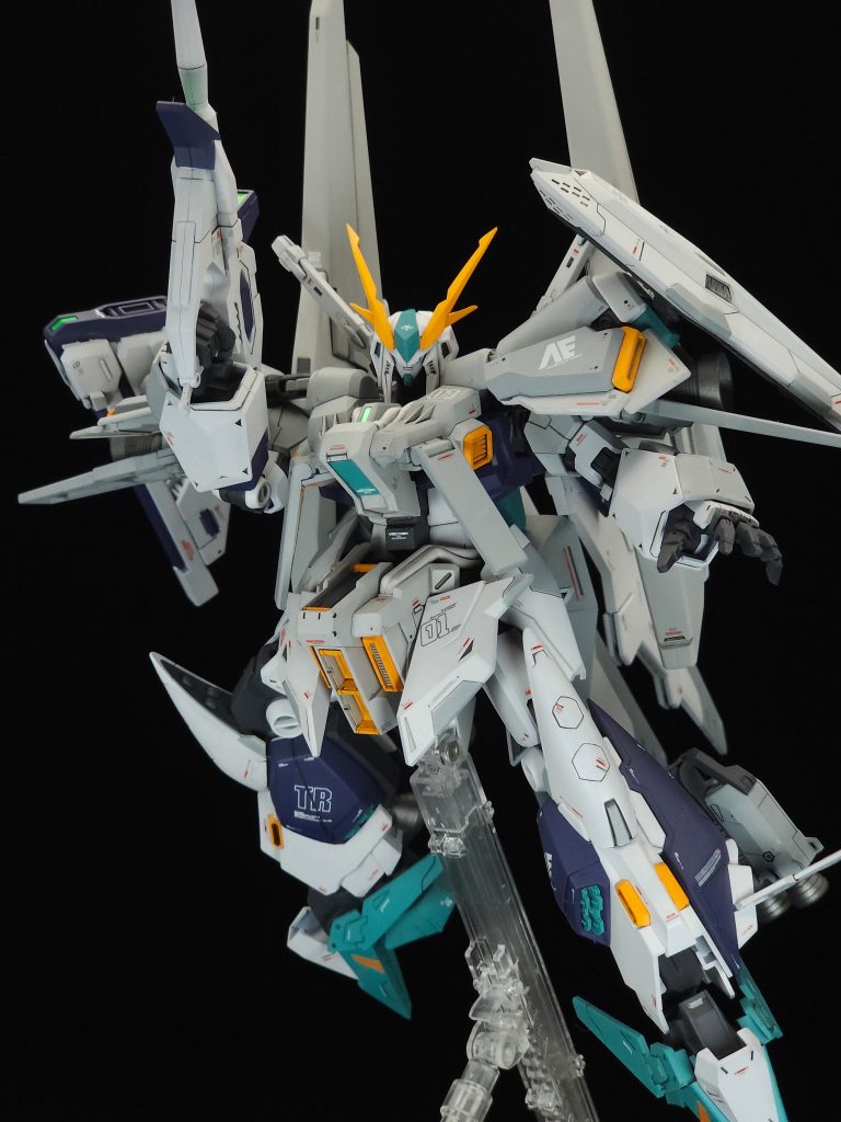 イカロスユニット装備型クスィーガンダム–7枚目/制作者：ル・クルーゼ