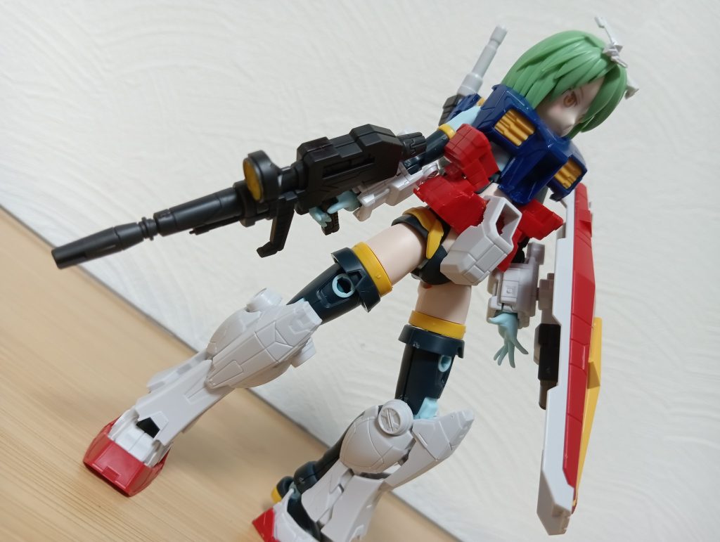 ガンプラのパーツをしっかり使っているのでガンプラと言えると言い切ります