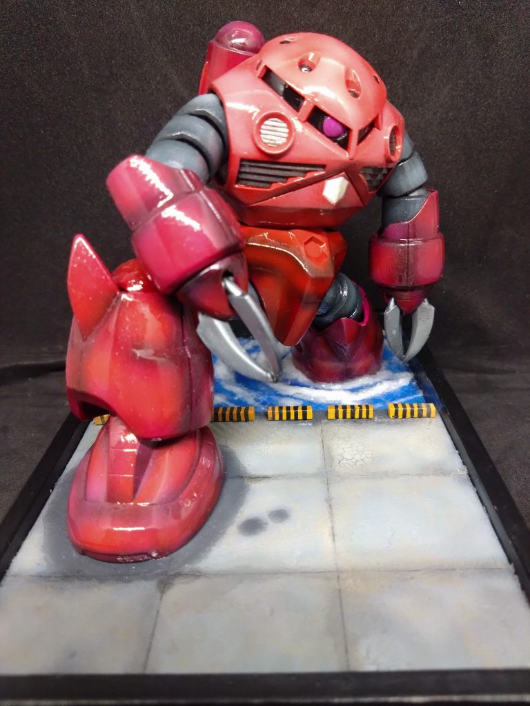 HGUC　ズゴック　上陸ジオラマ