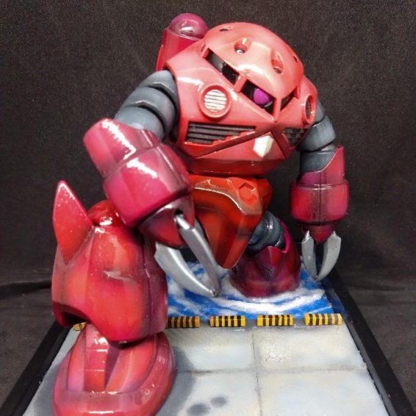 HGUC　ズゴック　上陸ジオラマ