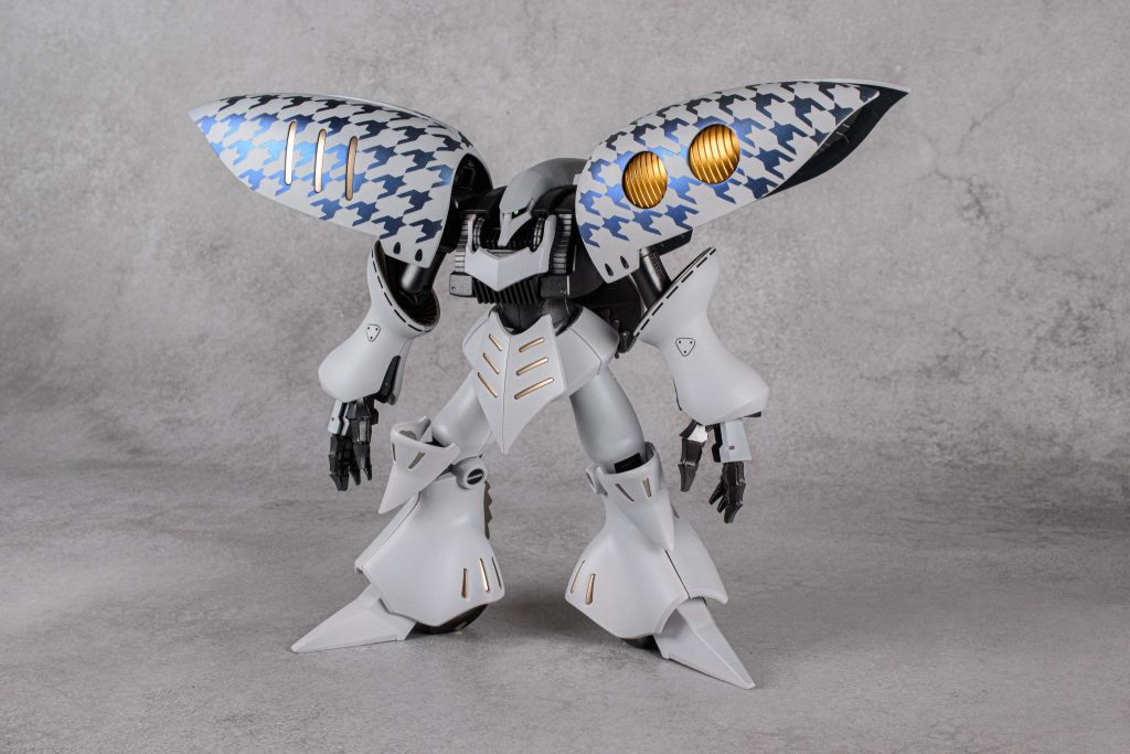 HGUC キュベレイ（千鳥格子模様）完成✨–2枚目/制作者：ごろうまる