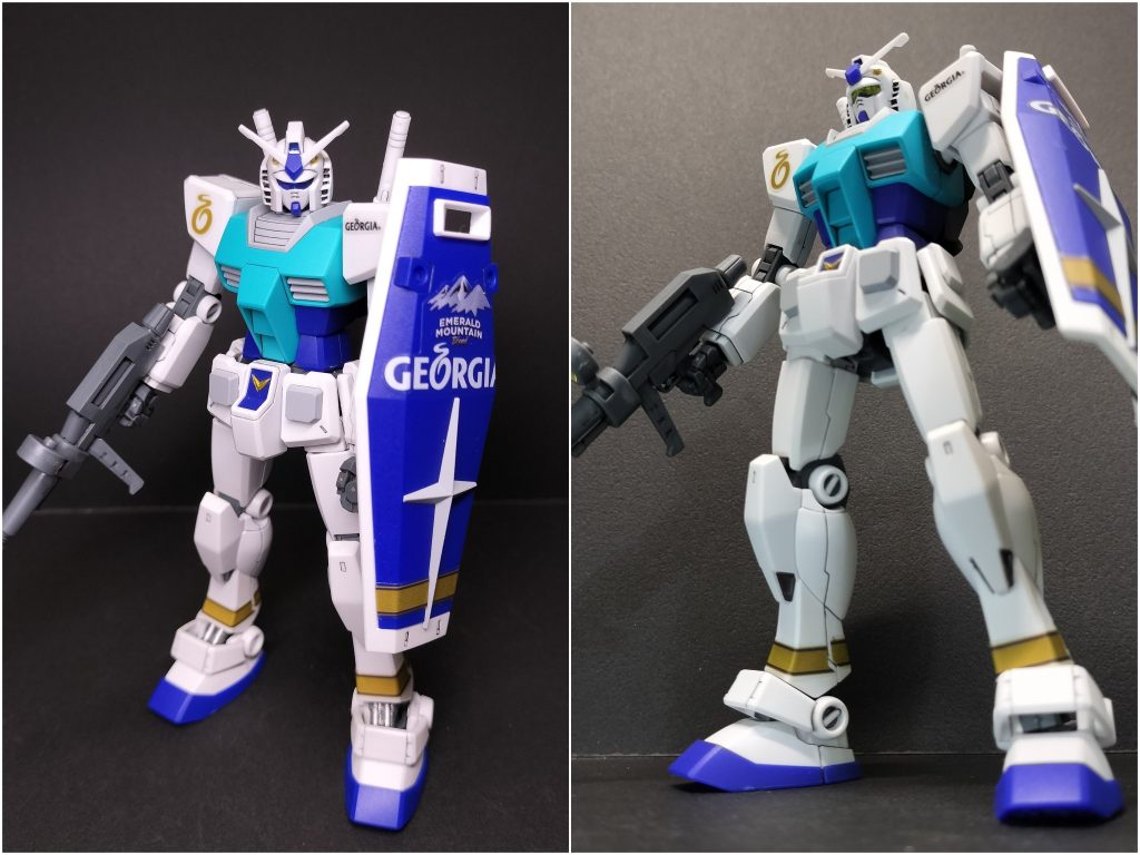 GEORGIAのキャンペーンで当選したガンプラです。