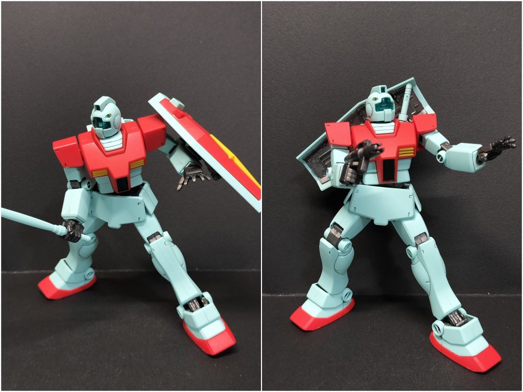 作例ポーズ