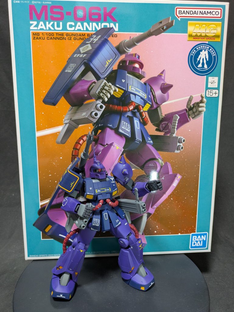 ガンダムベース限定MGザクキャノン–3枚目/制作者：G.ボーイ